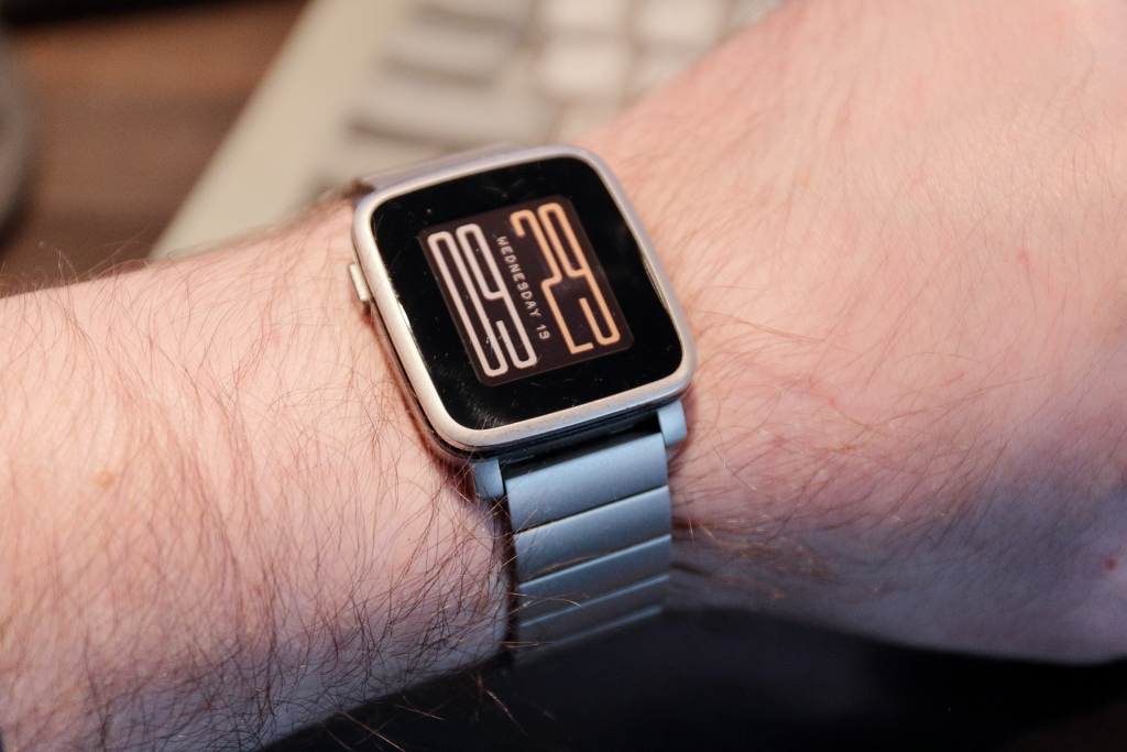 Pebble on my wrist